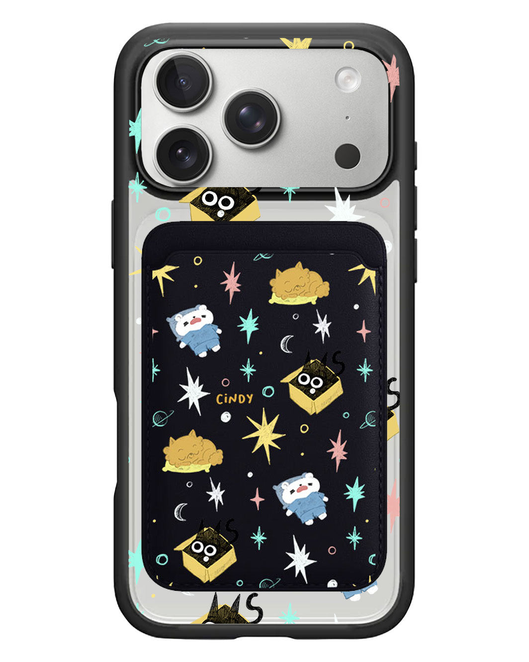 iPhone Magnetic Wallet Case - Nightover