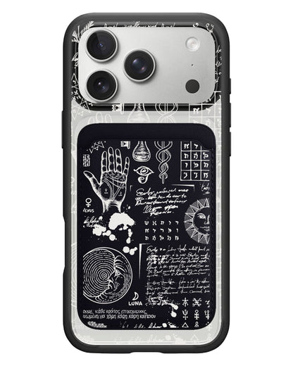iPhone Magnetic Wallet Case - Alchemy