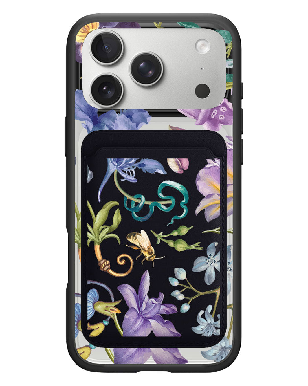 iPhone Magnetic Wallet Case - Violetta
