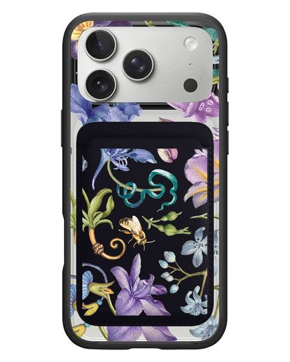 iPhone Magnetic Wallet Case - Violetta