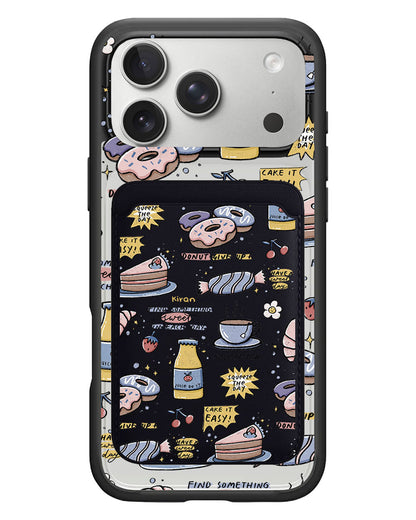 iPhone Magnetic Wallet Case - Sweets
