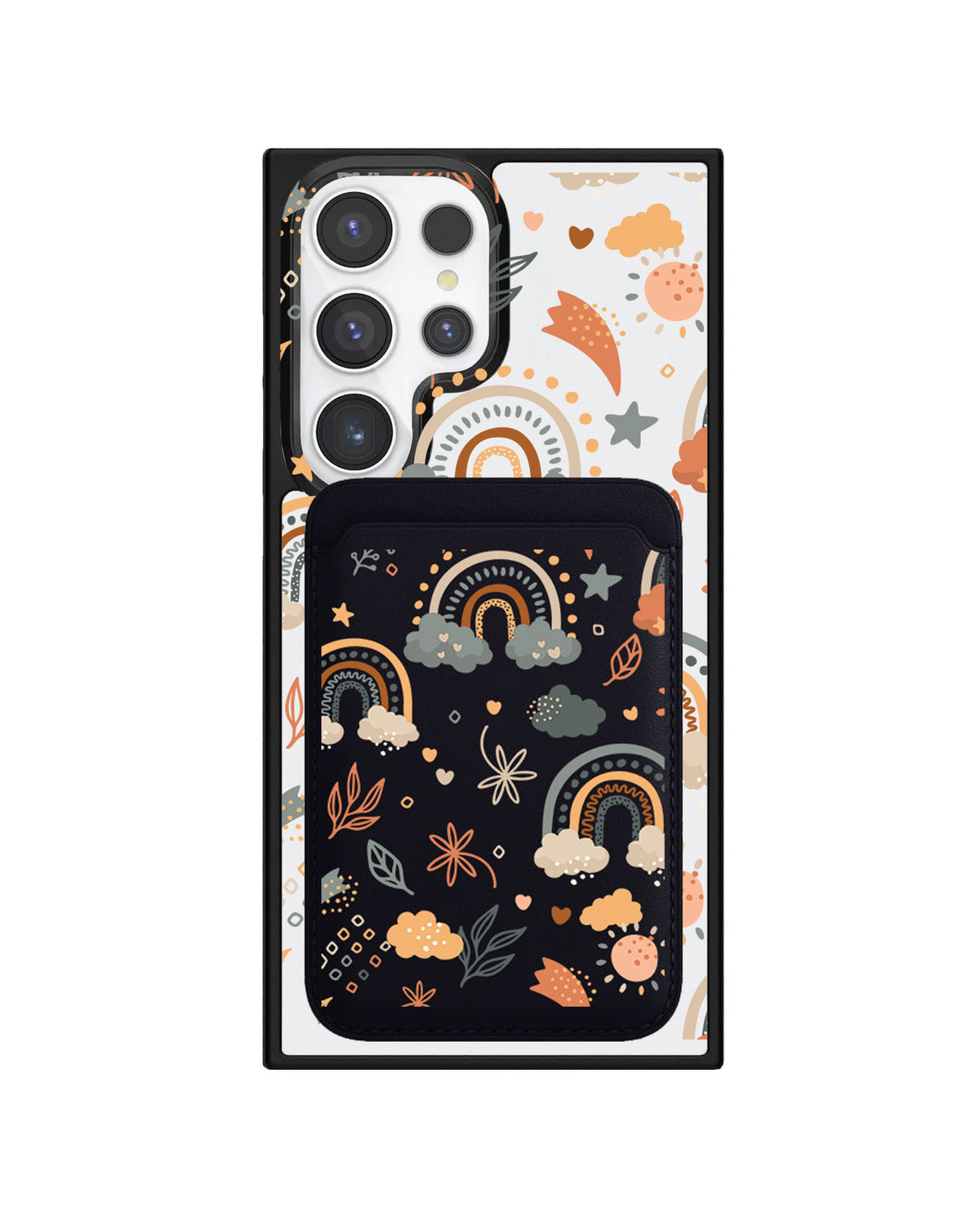 Android Magnetic Wallet Case - Boho 2.0