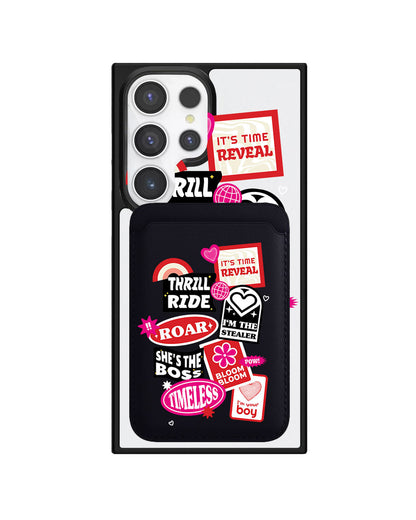 Android Magnetic Wallet Case - The Boyz Song Sticker Pack