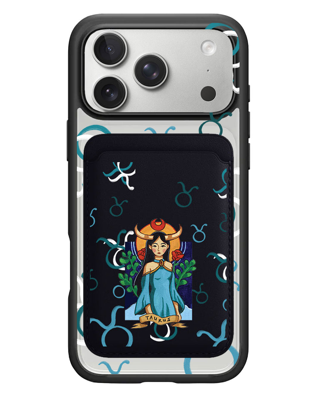 iPhone Magnetic Wallet Case - Taurus