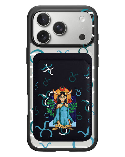 iPhone Magnetic Wallet Case - Taurus