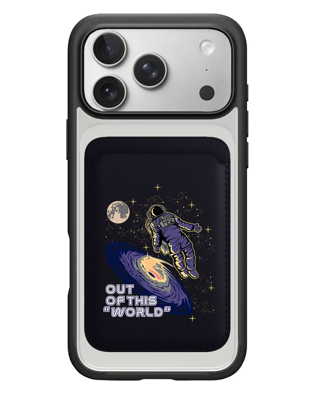 iPhone Magnetic Wallet Case - Out Of This World