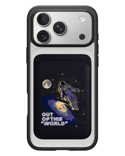 iPhone Magnetic Wallet Case - Out Of This World
