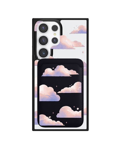 Android Magnetic Wallet Case - Pastel Clouds