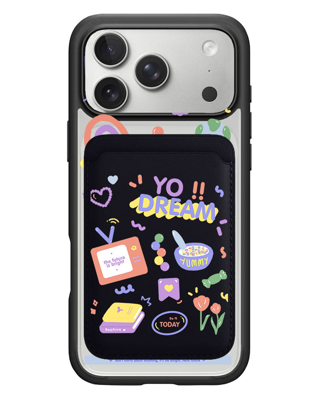 iPhone Magnetic Wallet Case - Hello Future