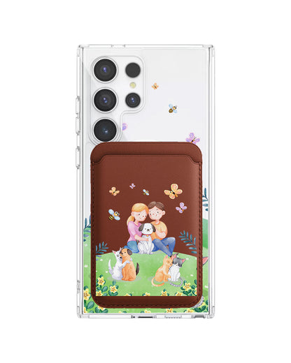 Android Magnetic Wallet Case - Adorable Animals