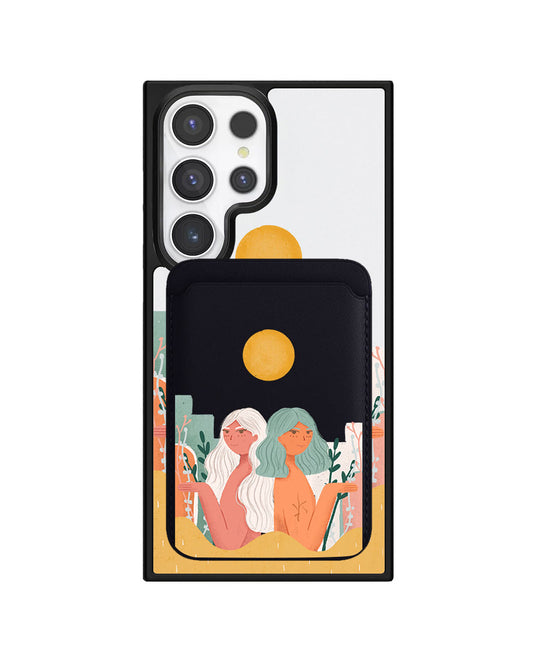 Android Magnetic Wallet Case - We're Beautiful