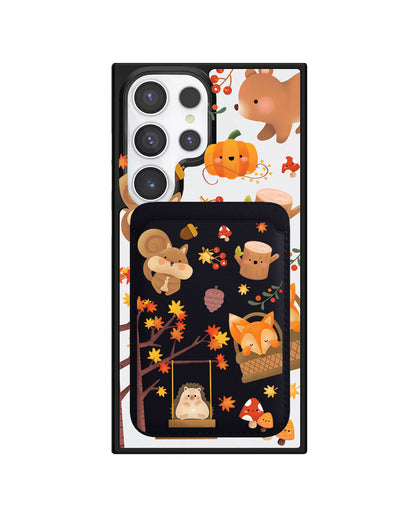 Android Magnetic Wallet Case - Autumn