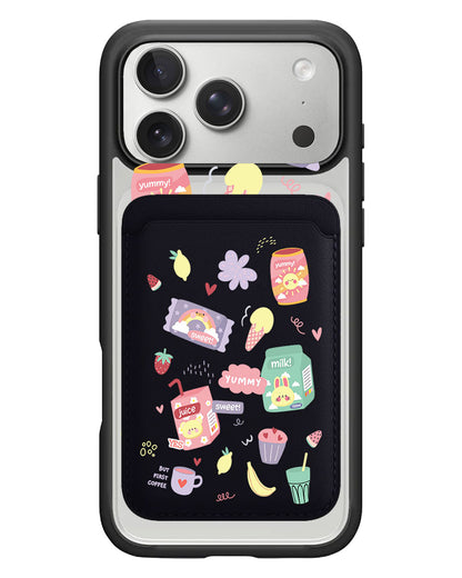 iPhone Magnetic Wallet Case - Sweet & Yummy