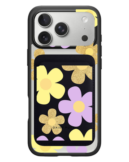 iPhone Magnetic Wallet Case - Daisy Twinkle