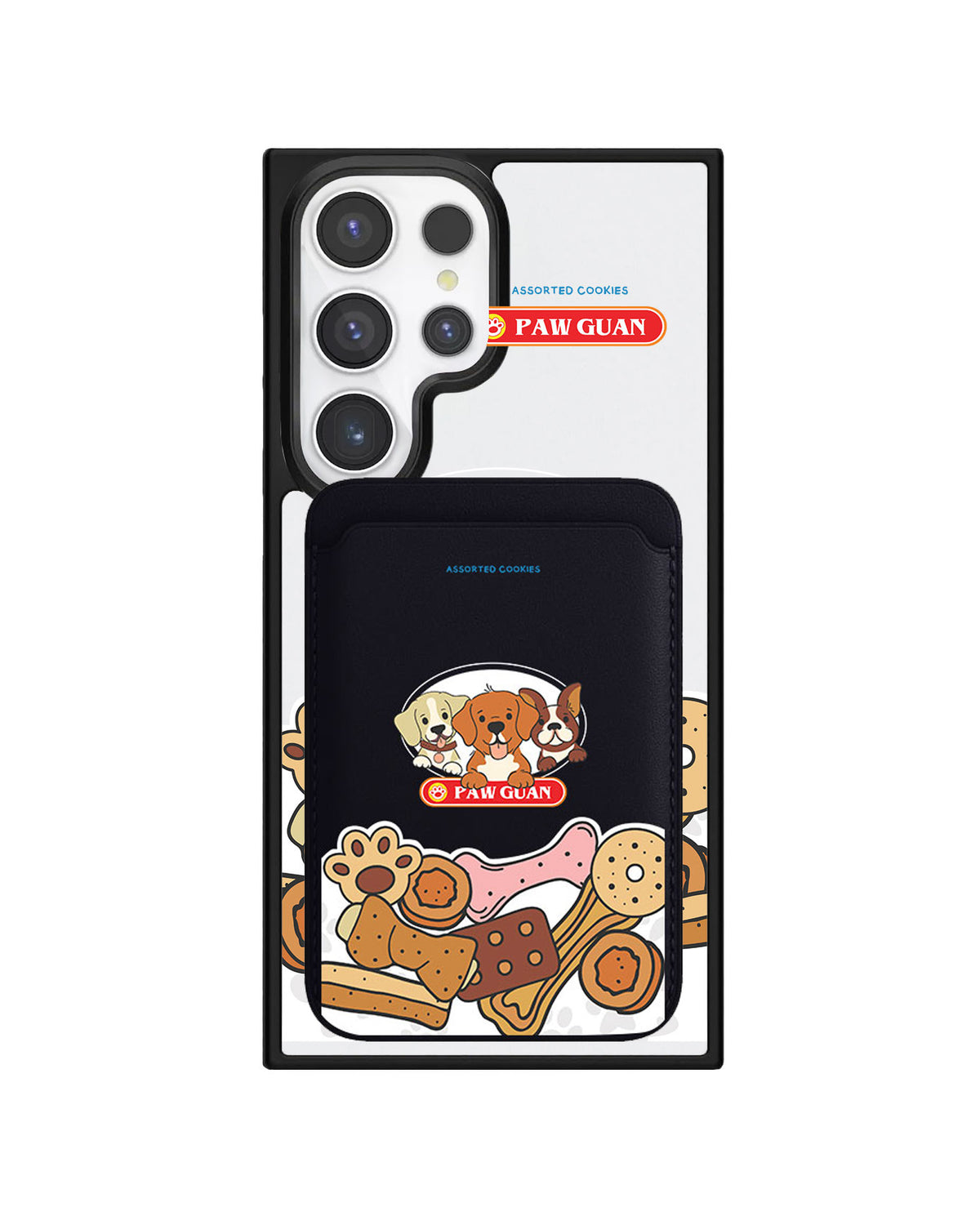 Android Magnetic Wallet Case - Pawguan Dog