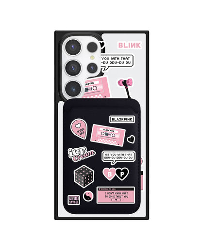 Android Magnetic Wallet Case - Blackpink Sticker Pack