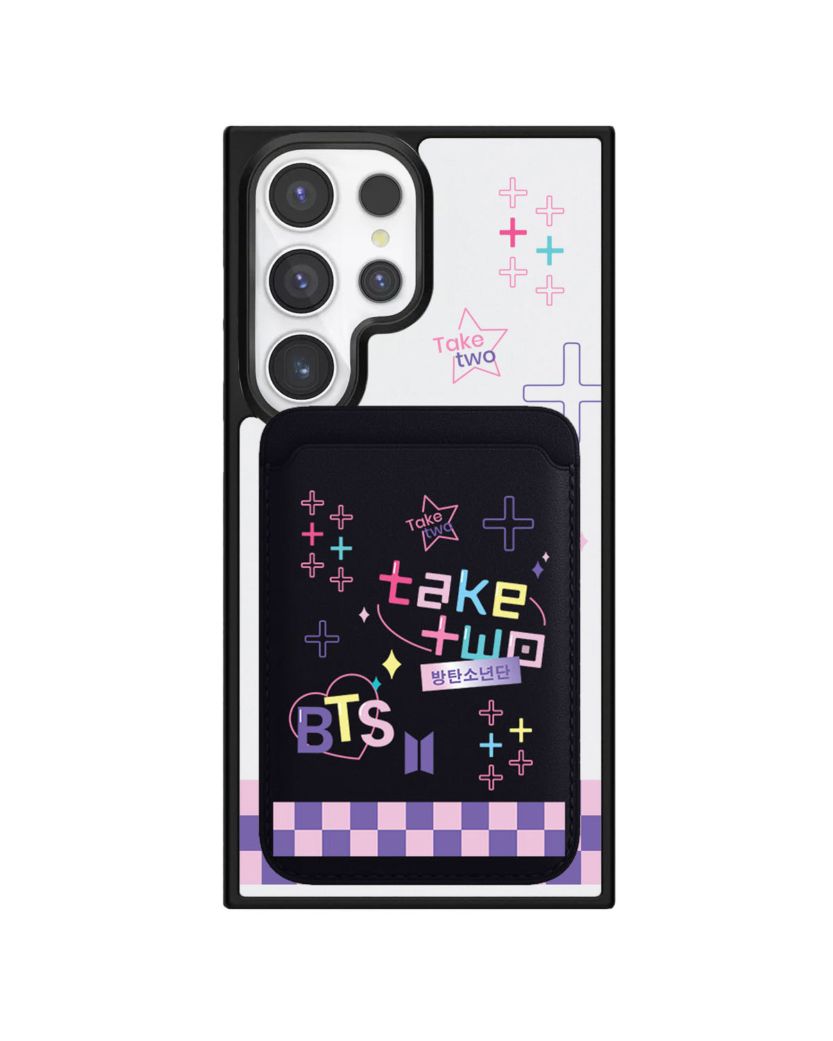 Android Magnetic Wallet Case - BTS Take Two