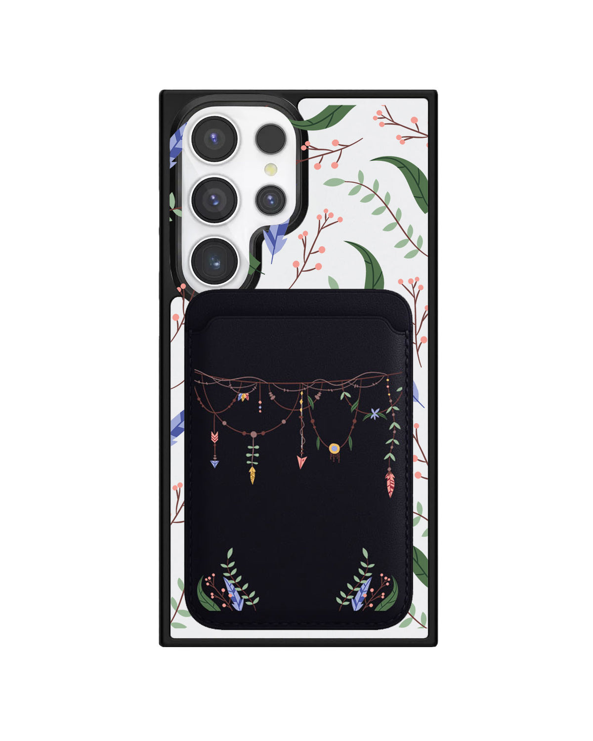 Android Magnetic Wallet Case - Bohemian