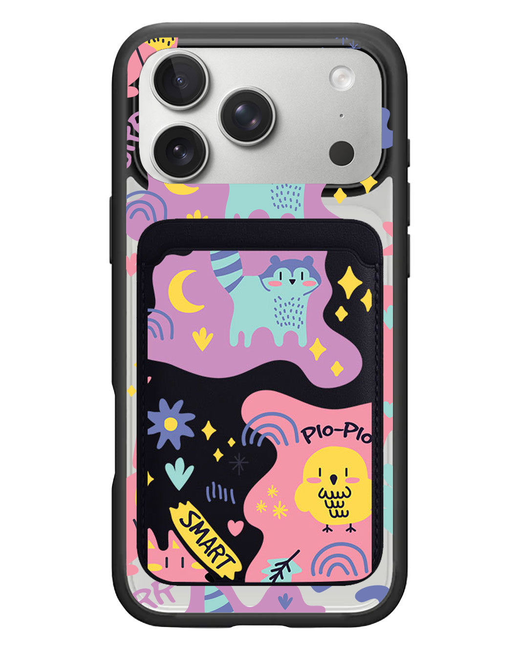 iPhone Magnetic Wallet Case - Pio N Friends