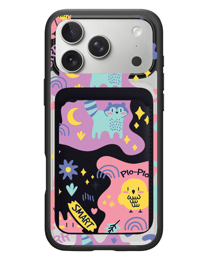 iPhone Magnetic Wallet Case - Pio N Friends