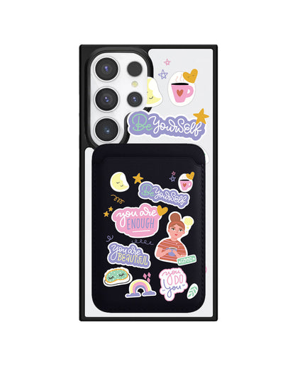 Android Magnetic Wallet Case - Be Yourself