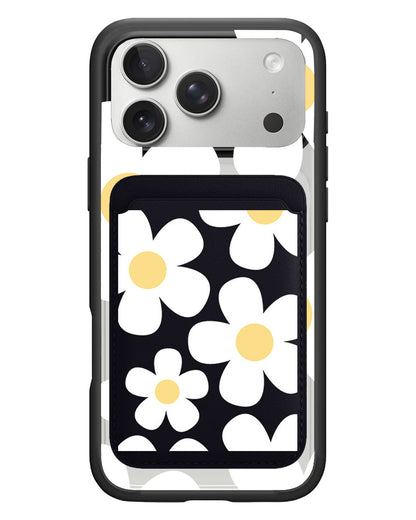 iPhone Magnetic Wallet Case - Daisy 1.0