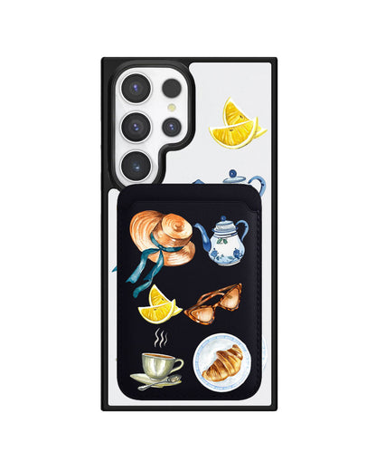 Android Magnetic Wallet Case - Afternoon Tea