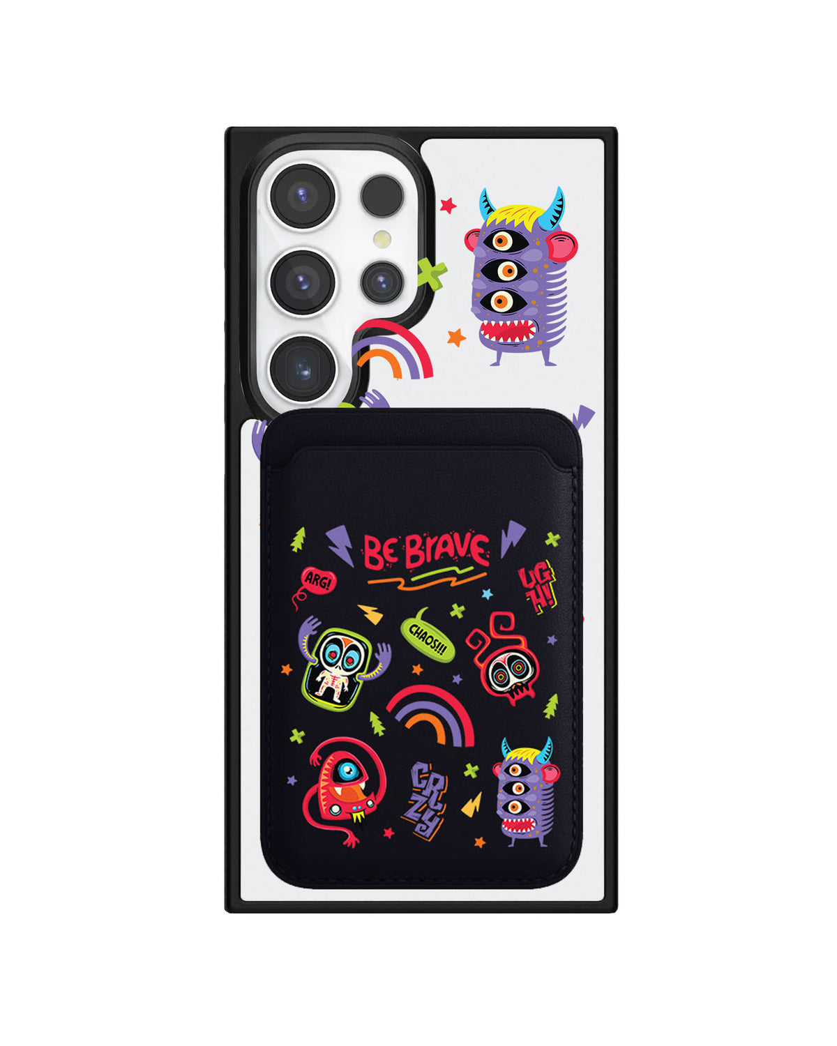 Android Magnetic Wallet Case - Baby Monster