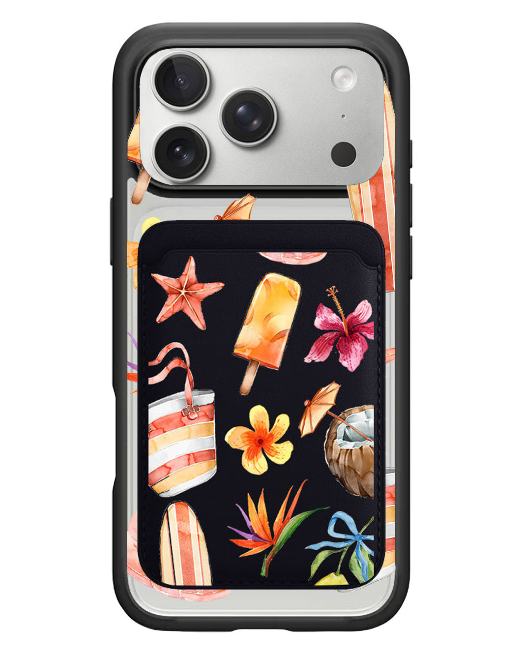 iPhone Magnetic Wallet Case - Aloha 1.0