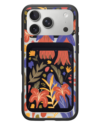 iPhone Magnetic Wallet Case - Nature Lovers