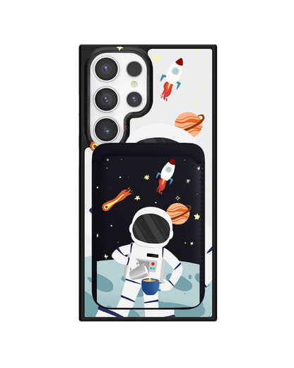 Android Magnetic Wallet Case - Baristronaut