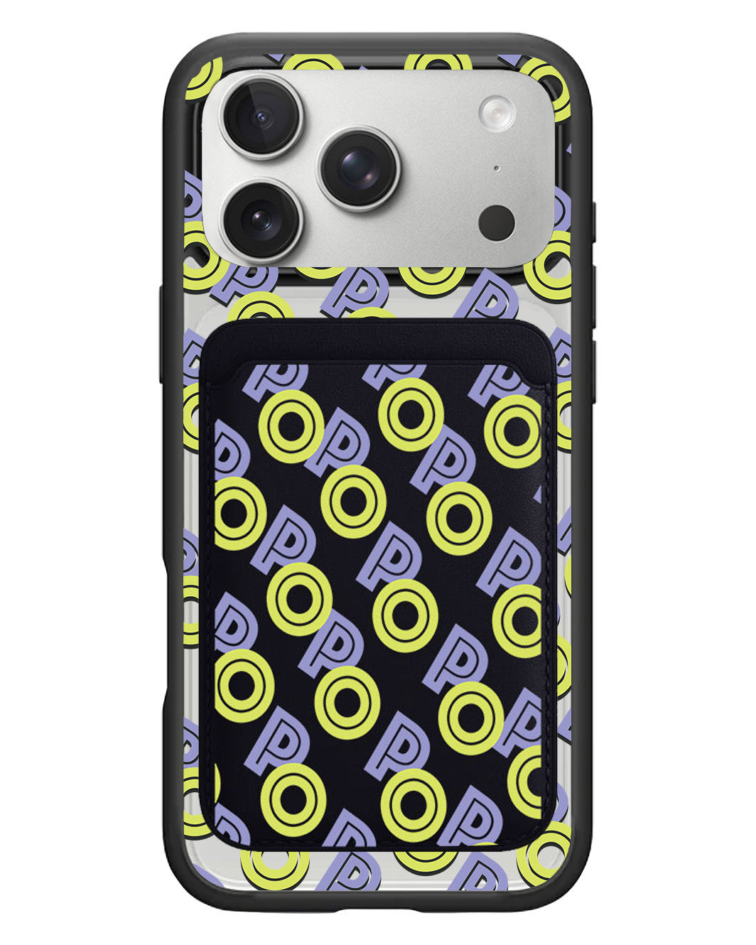 iPhone Magnetic Wallet Case - Initial Monogram 2.0