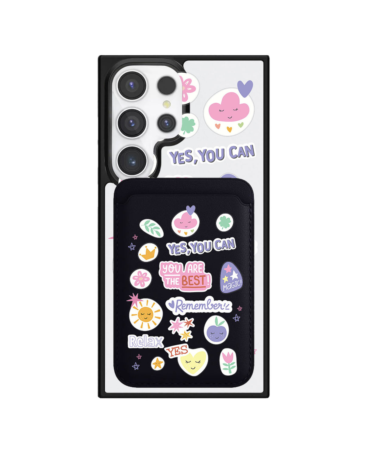 Android Magnetic Wallet Case - You Are The Best 2.0