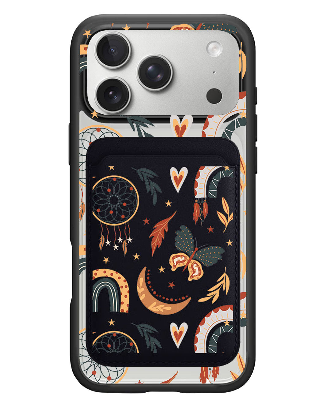iPhone Magnetic Wallet Case - Boho 3.0