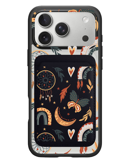 iPhone Magnetic Wallet Case - Boho 3.0