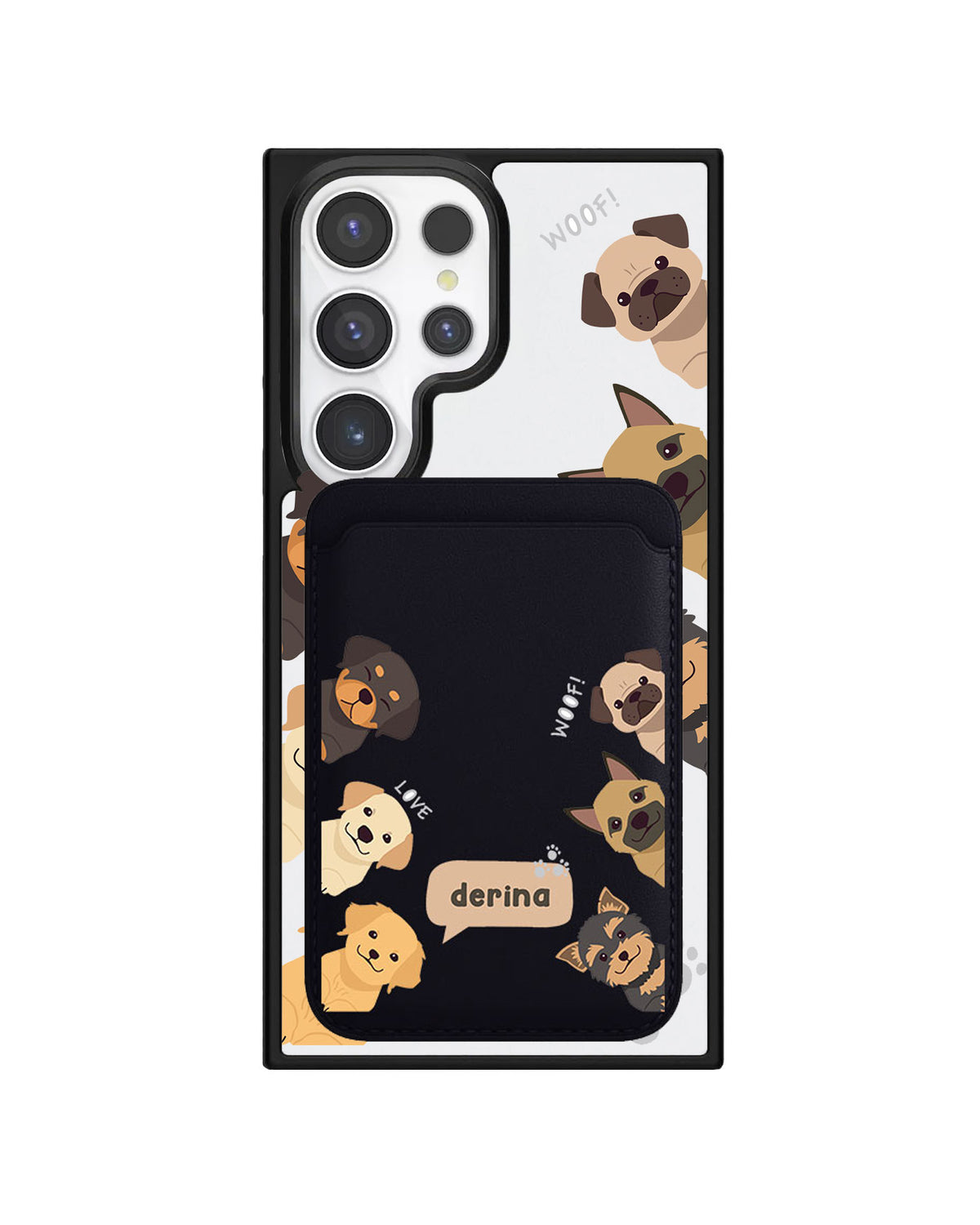 Android Magnetic Wallet Case - Ruff Family