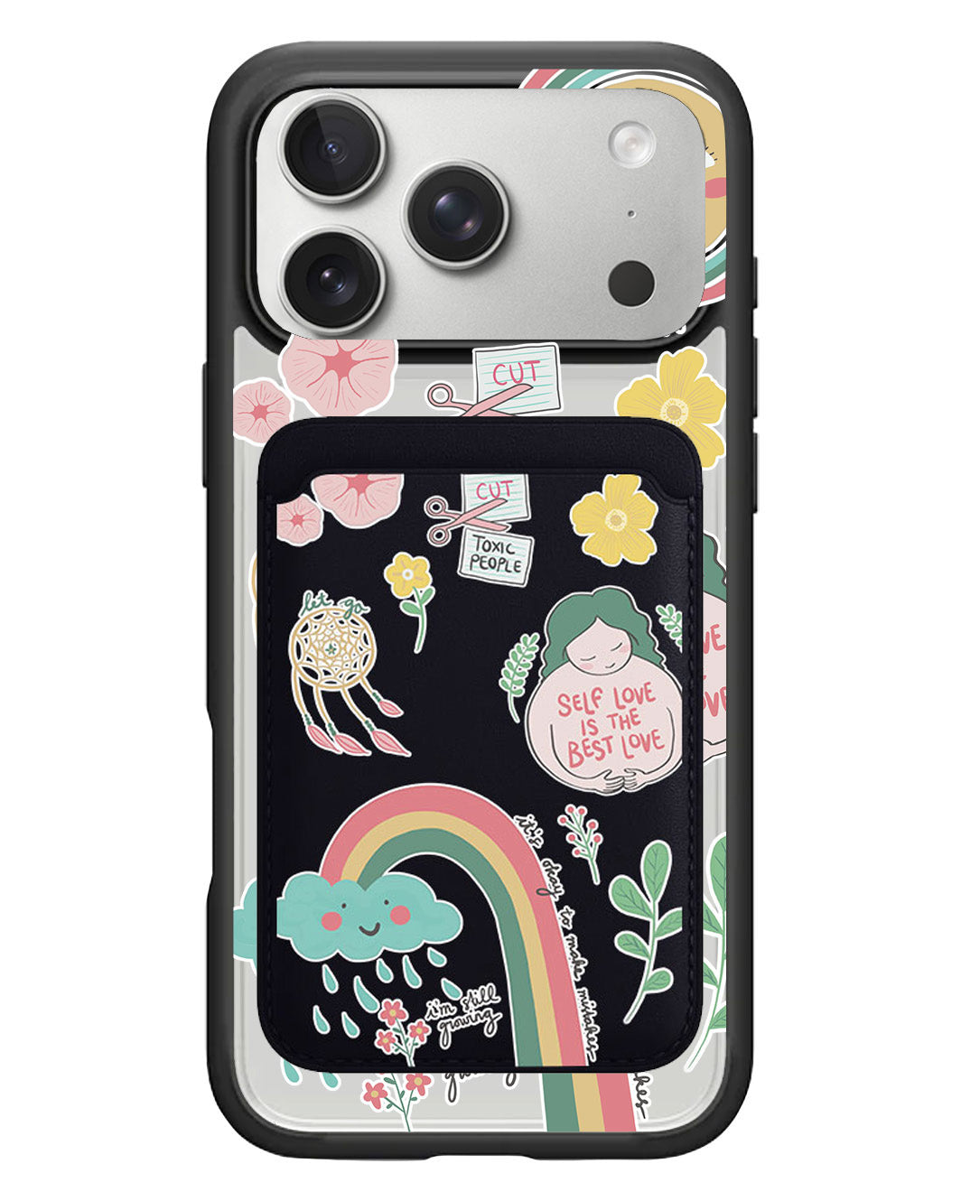 iPhone Magnetic Wallet Case - Self Love