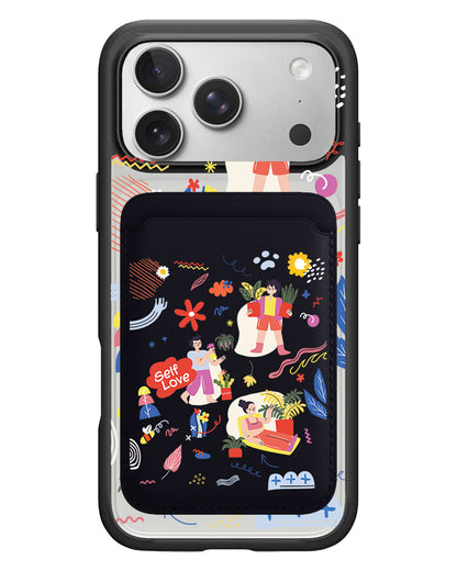 iPhone Magnetic Wallet Case - Self Love Sticker Pack 1.0