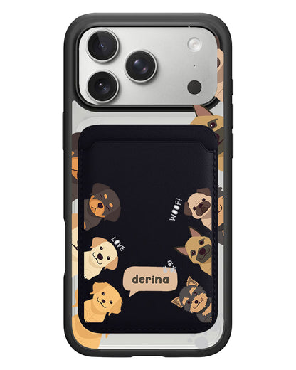 iPhone Magnetic Wallet Case - Ruff Family