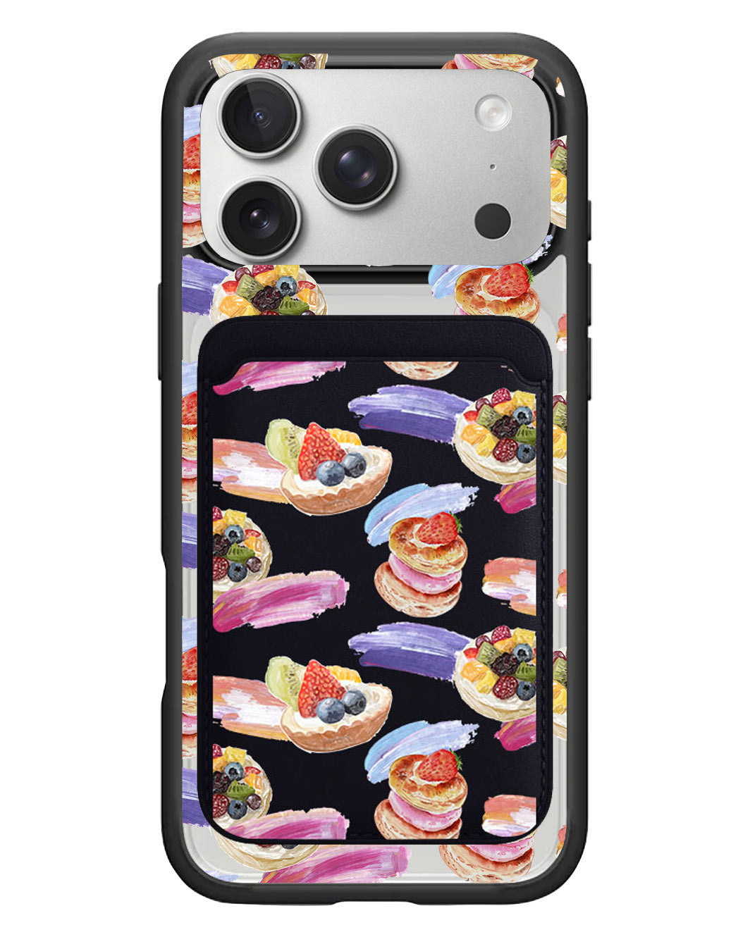 iPhone Magnetic Wallet Case - Fruit Pie