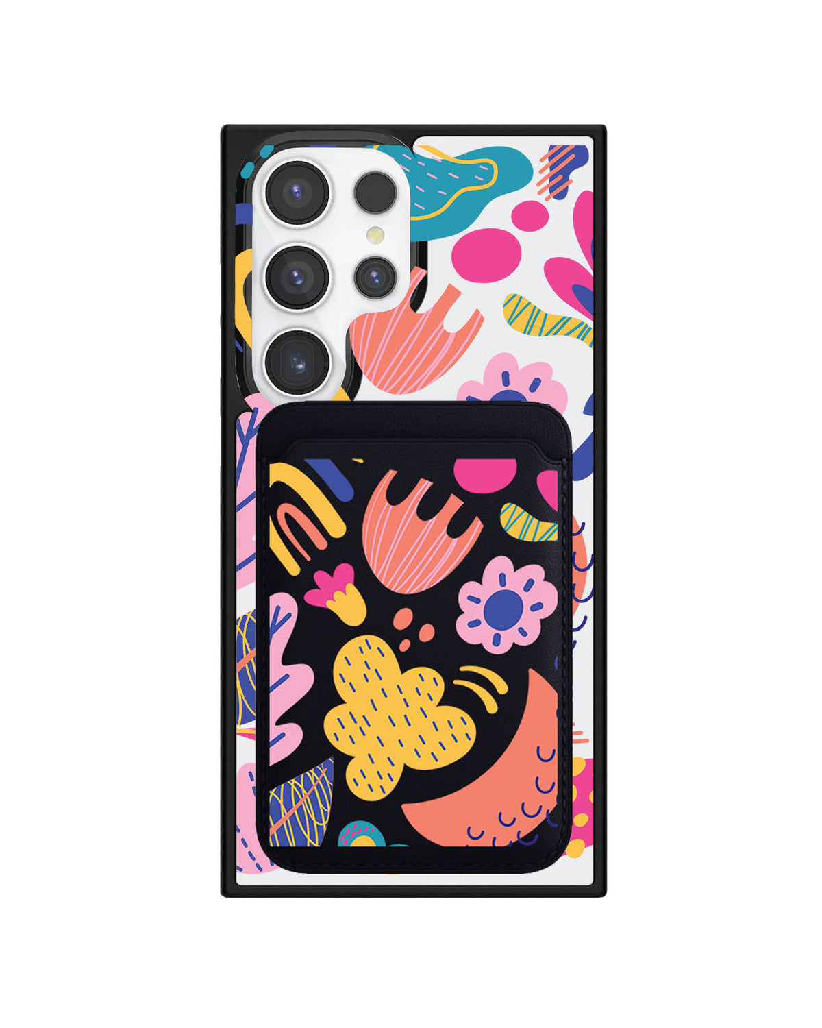 Android Magnetic Wallet Case - Florals