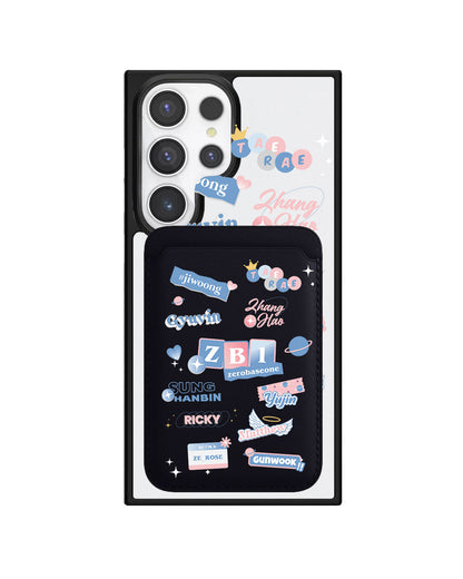 Android Magnetic Wallet Case - Zerobaseone Members