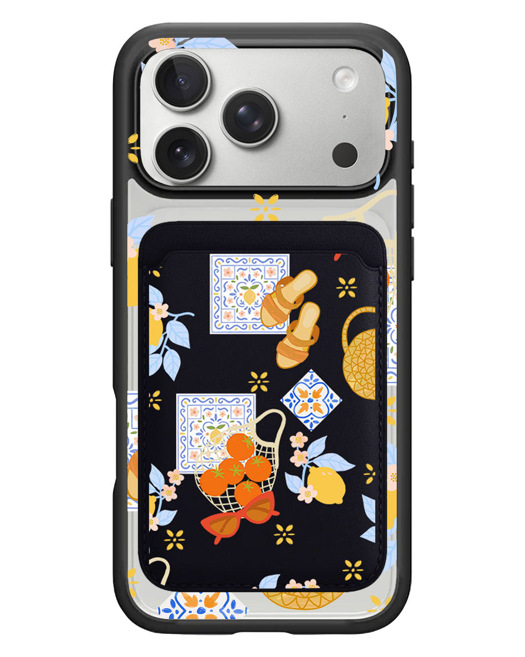 iPhone Magnetic Wallet Case - Santorini