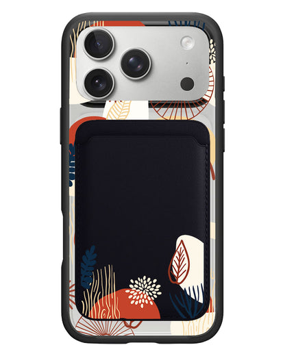 iPhone Magnetic Wallet Case - Abstract 2.0