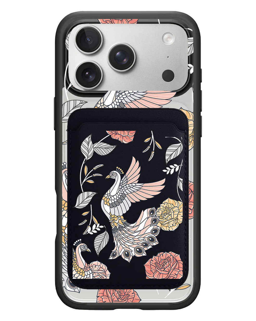 iPhone Magnetic Wallet Case - Bird of Paradise 1.0