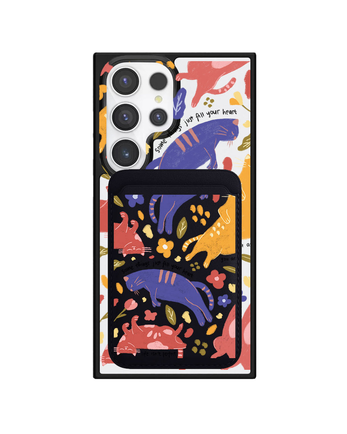 Android Magnetic Wallet Case - Pet Lovers