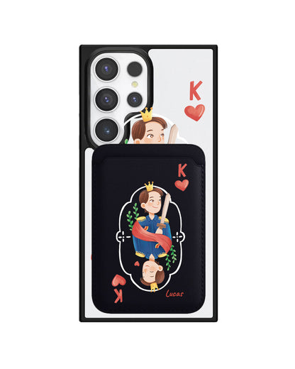 Android Magnetic Wallet Case - King