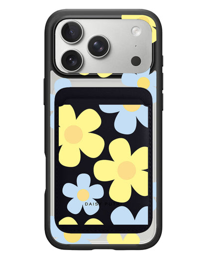 iPhone Magnetic Wallet Case - Daisy Skies