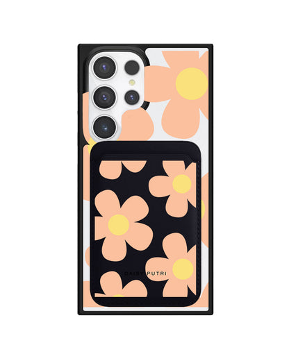 Android Magnetic Wallet Case - Daisy Love