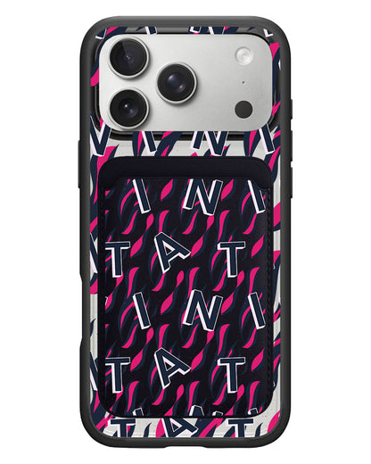 iPhone Magnetic Wallet Case - Tiger Monogram 2.0